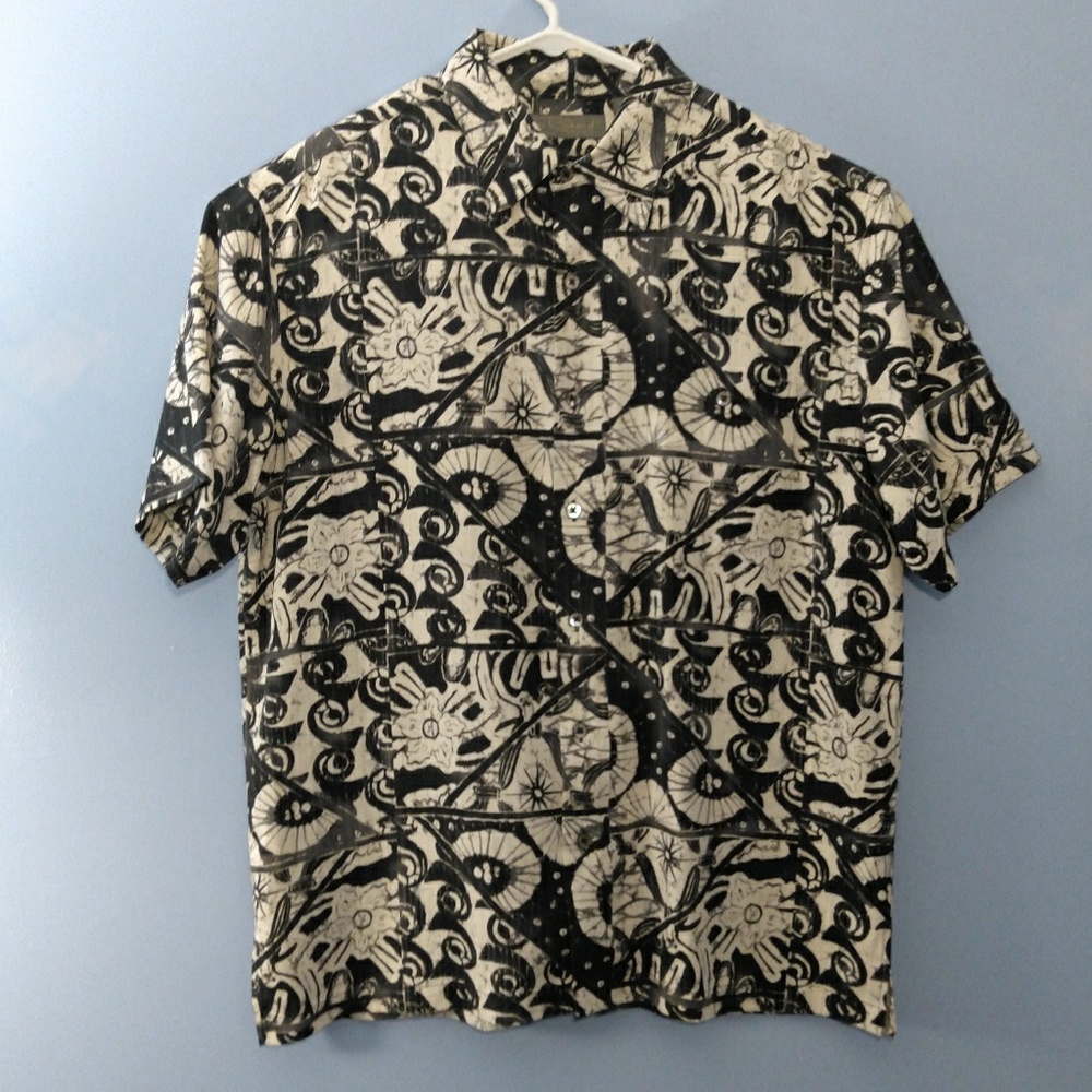 Tori Richard 100% Silk Hawaiian Shirt Men's XL